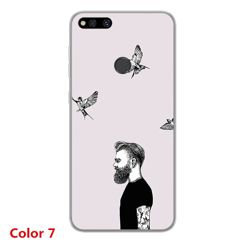 С милым рисунком кота с героями мультфильмов Fastion чехол для 360 N7 1807-A01 ТПУ задняя