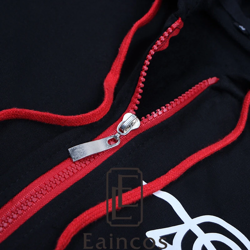 Anime Naruto Akatsuki/Uchiha Itachi Cosplay Costume Jacket Jackets Black Thin Hooded Coat Casual Fashion Sweatshirts | Тематическая