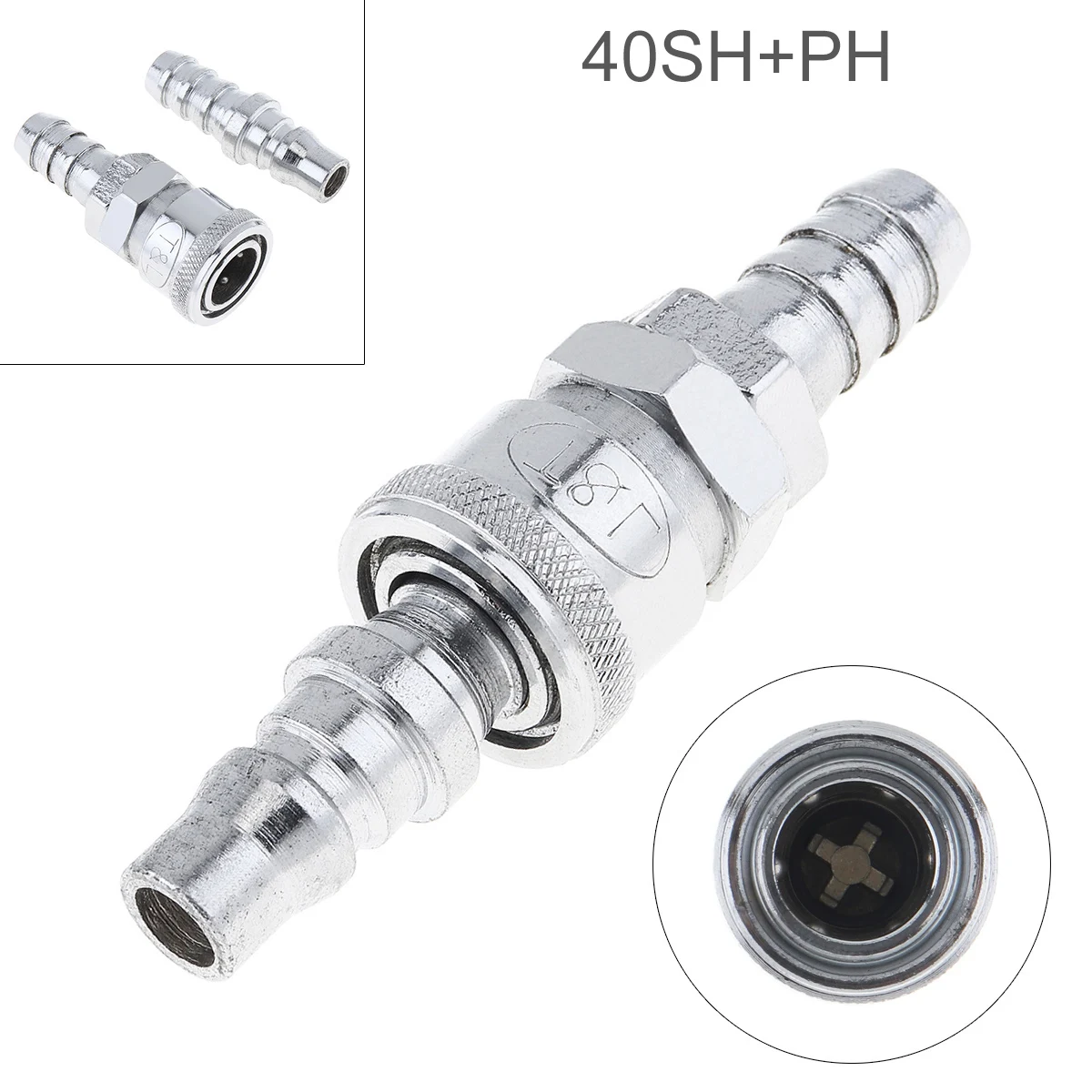 2 шт TL S12 40SH + PH высокоскоростной стальной Пневматический фитинг быстрый разъем