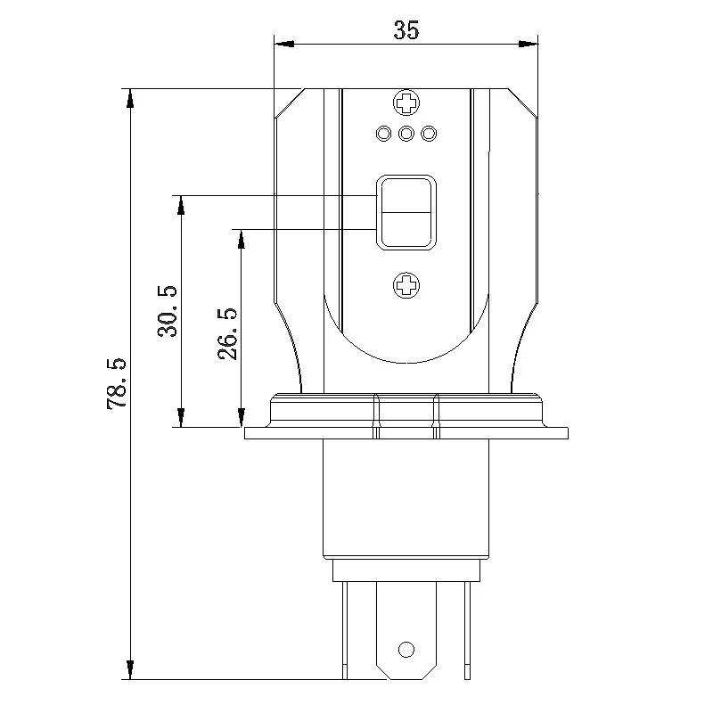 Светодиодсветильник фара NAO H4 Moto rcycle светодиодсветодиодный HS1 для мотоцикла Plug and