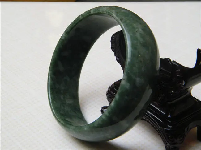 Новые Натуральные нефритовые зеленые гигантские супер широкие браслеты рука