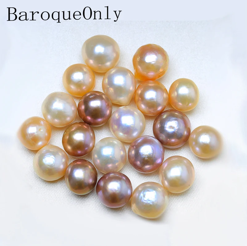 BaroqueOnly Эдисон пресноводный жемчуг голый бисер смешанный цвет для сережек