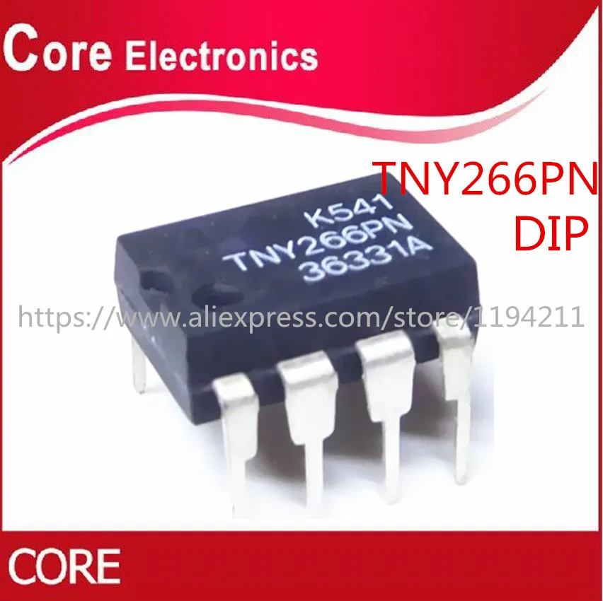 50 шт. TNY266PN DIP 7 TNY266 TNY266P DIP7 Новый|Интегральные схемы| |