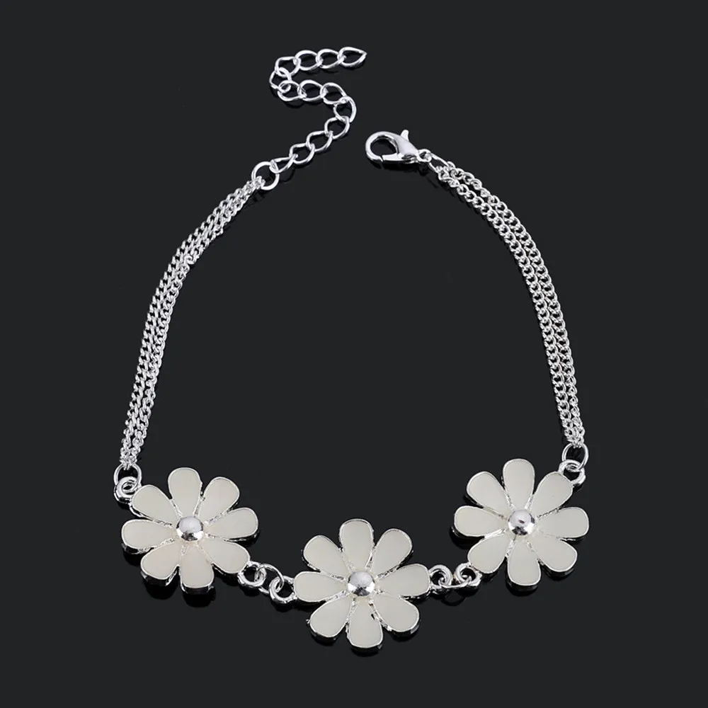 Stylish Jewelry Women Fluorescent Stone Chain Ladies Night Luminous Personality Bracelet Popular Casual Droship | Украшения и