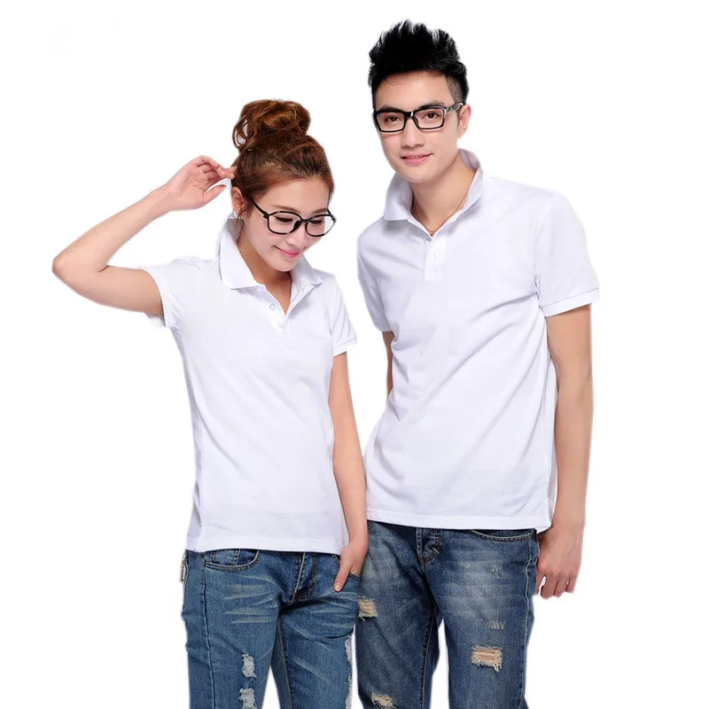 Лидер продаж однотонная Повседневная рубашка поло всех размеров Женская