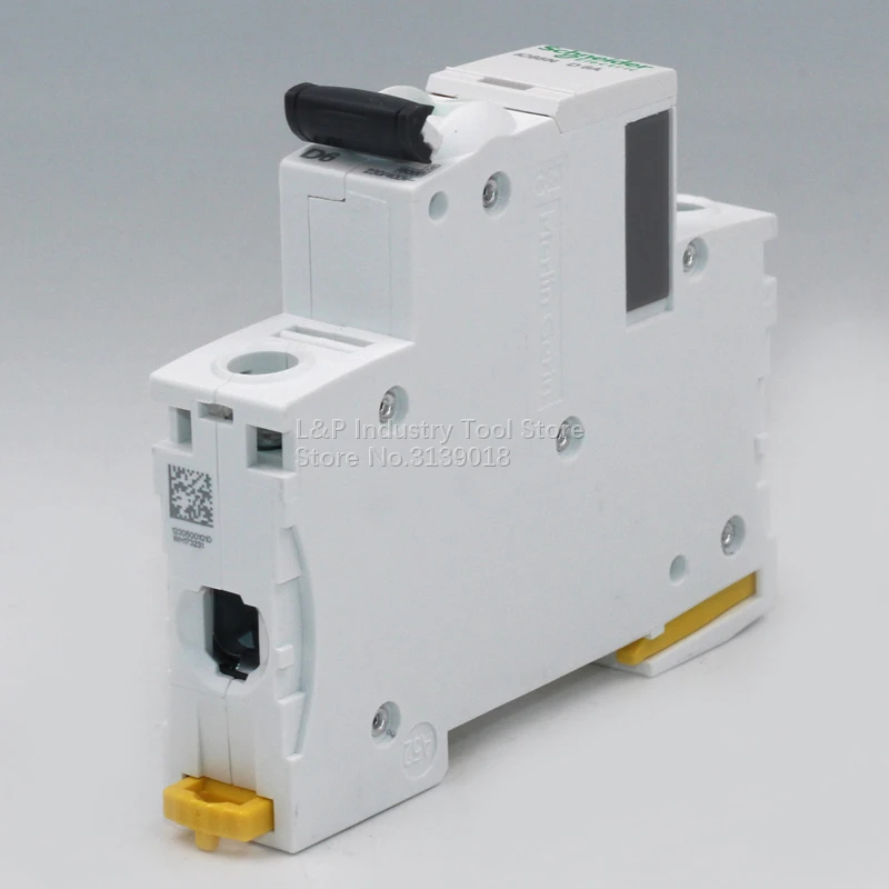 Новинка аутентичный миниатюрный автоматический выключатель Schneider telemecсоник IC65N 1P