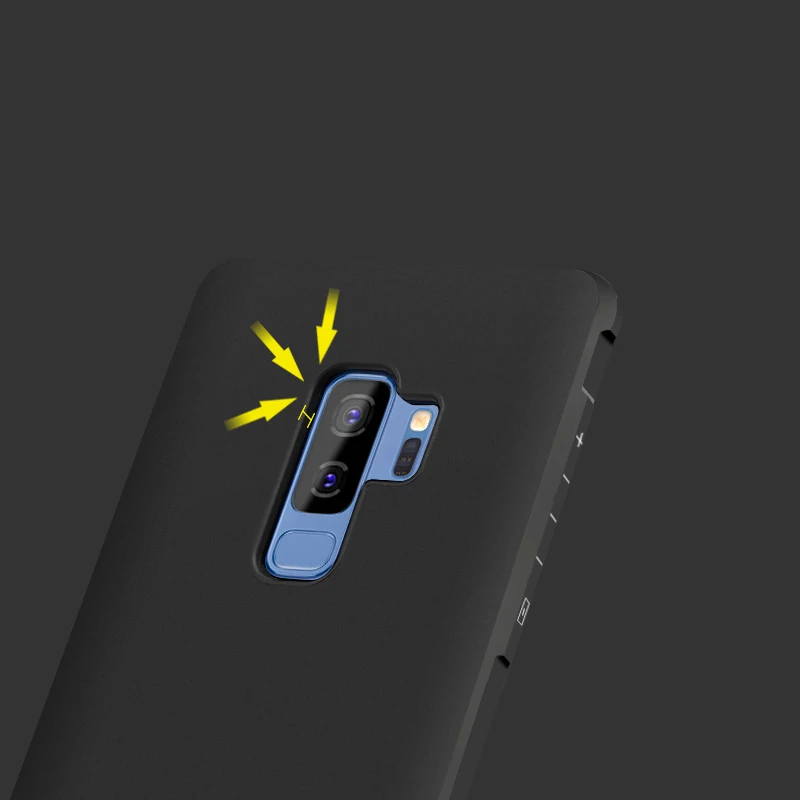 MLLSE для Galaxy S9 плюс Чехол 3D изогнутые Противоударная задняя крышка телефона из