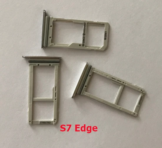 

50pcs Dual Single Version SIM Card Tray Slot Holder For Samsung Galaxy S7 Edge G935 G9350 G935F G935FD