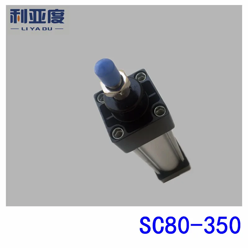 SC80*350 Rod aluminum alloy standard cylinder SC80X350 pneumatic components 80mm Bore 350mm Stroke | Обустройство дома