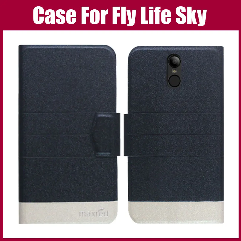 Hot Sale! Fly Life Sky Case New Arrival 5 Colors Fashion Flip Ultra-thin Leather Protective Cover For Fly Life Sky Case