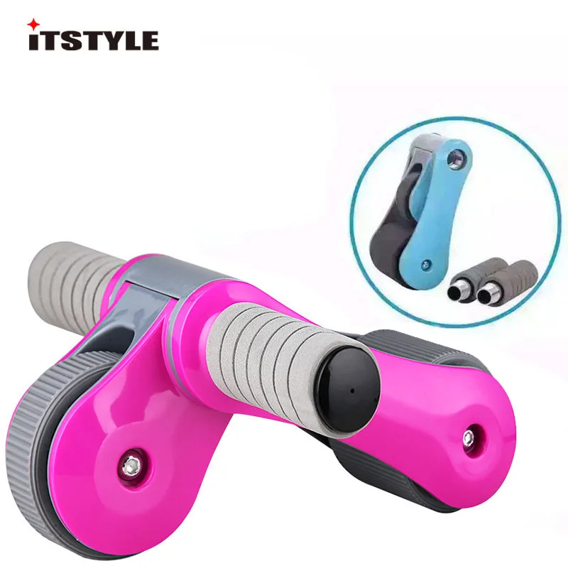 

ITSTYLE Foldable Multifunctional Bearing AB Roller with mat Abdominal wheel Roller