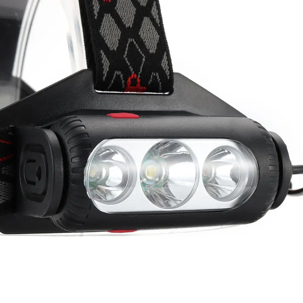 

T6++COB LED Headlamp 50000 LM Headlight 5-Modes Super Bright Head Light