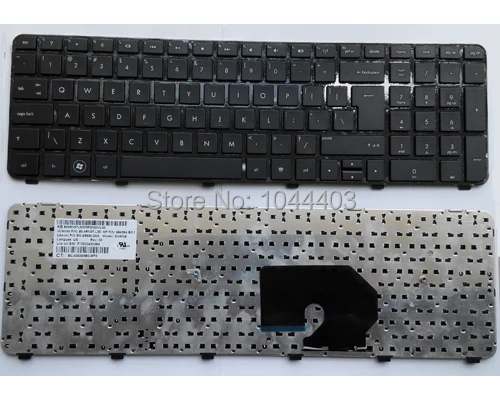 Новая Оригинальная клавиатура для ноутбука HP Pavilion DV7t-6000 DV7t-6100 DV7t-6B00 серии 634016-001