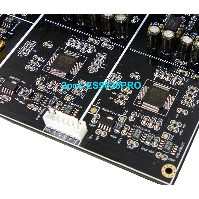 Новый HIFI двухъядерный ES9038PRO Bluetooth 5 0 XMOS XU208/Amanero USB оптический коаксиальный декодер