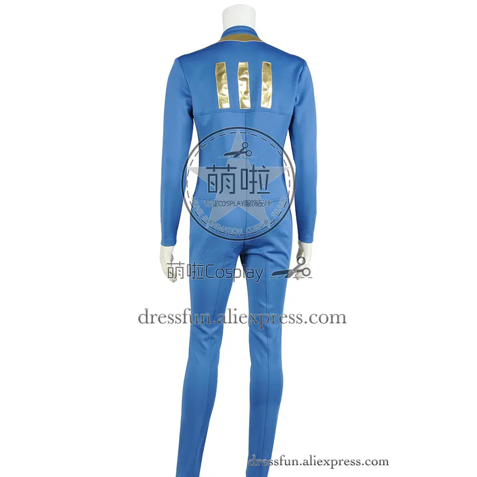 Fallout 4/костюм для косплея Far Harbor Vest мальчиков 111 армейская форма синий комбинезон