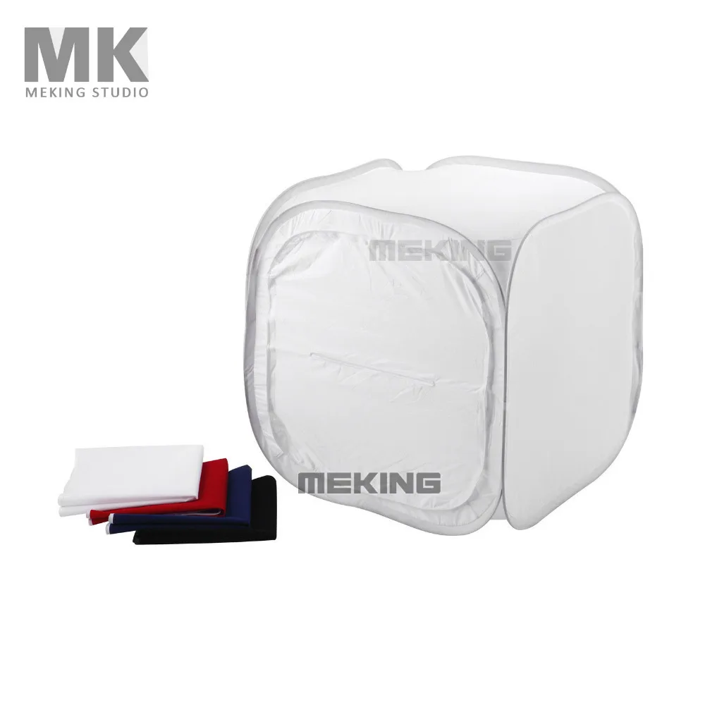 

80 x 80cm Foldable Photo Studio Shooting Tent Light Diffusion Soft Box Softbox with 4 Colors Backdrops for Photography