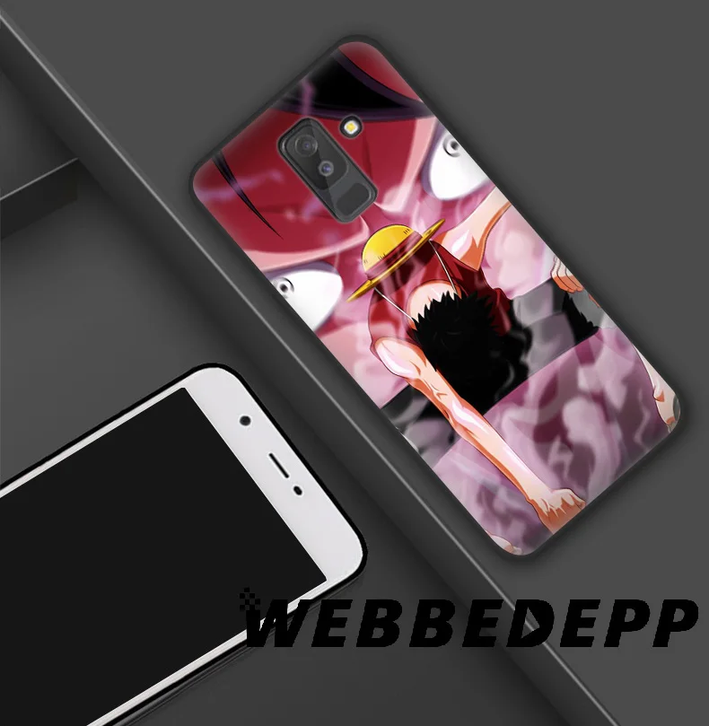WEBBEDEPP One Piece Hero Soft Silicone Case for Samsung Galaxy A9 A8 A7 A6 Plus 2018 A5 A3 2017 2016 Note 9 8 |