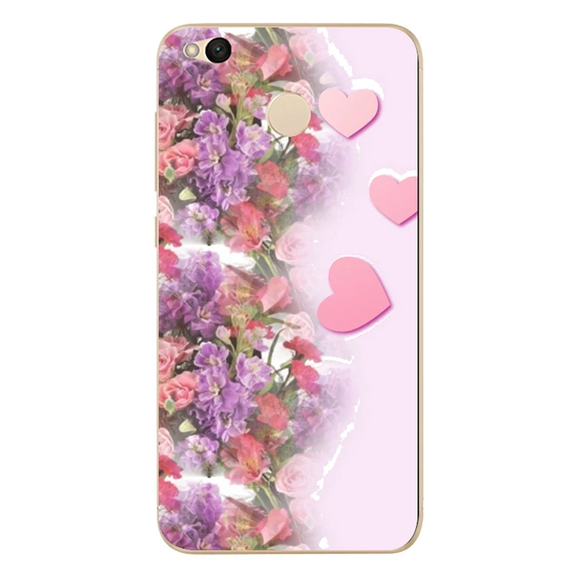 Soft Phone Case Painted For Xiaomi Redmi 4X Note 4 4A 3 TPU Printing Cover Mi A1 Pro D020 |