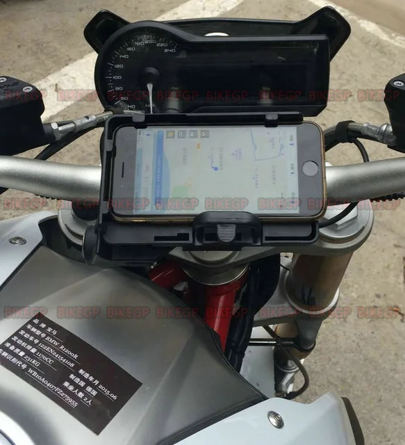 

Держатель для навигатора USB для зарядки телефона BMW R1200R R1200RS 15-17