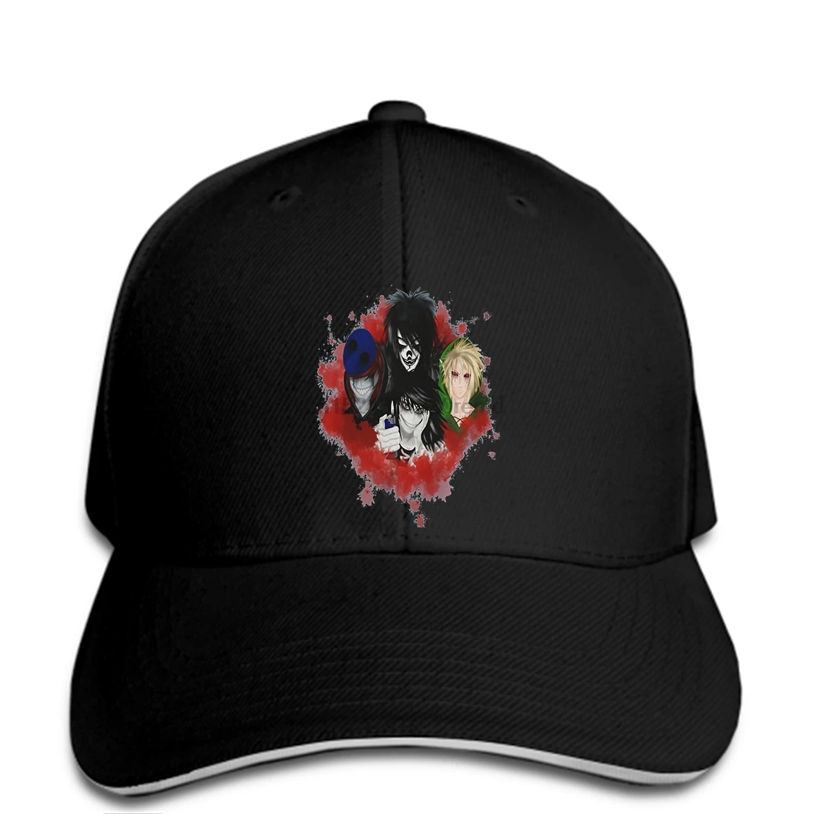 hip hop Baseball caps Funny Men hat Women novelty CREEPYPASTA 2 JEFF THE KILLER BEN DROWNED LAUGHING JACK cool cap | Аксессуары для