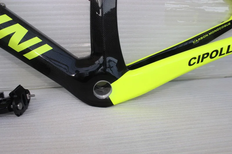 Заводская распродажа флуоресцентный желтый дорожный велосипед Cipollini NK1K T1000 углеродная Рама размер XXS, XS, S, M, L набор углеродных велосипедов