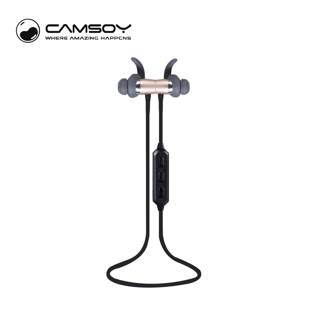 Camsoy H7 Мода Bluetooth Беспроводной Музыка наушников Спорт стерео гарнитура с