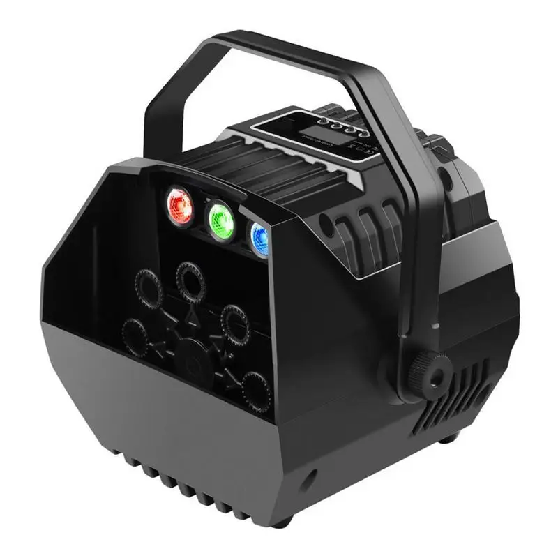 AC 100-240V 15W RGB автоматическая машина пузырьков мини светодиодный светильник для сцены беспроводной пульт дистанционного управления сценический светильник s лампа - Цвет: EU