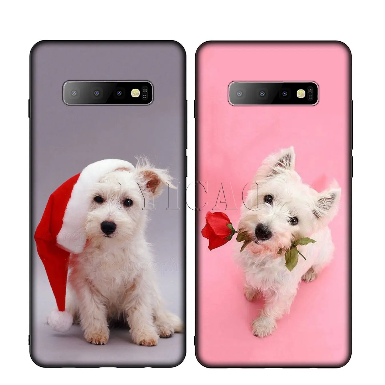 Силиконовый мягкий чехол Westie Terrier для Samsung Galaxy S20 S10 S9 S8 Plus Lite Ultra S6 S7 Edge S10e E|Бамперы| |