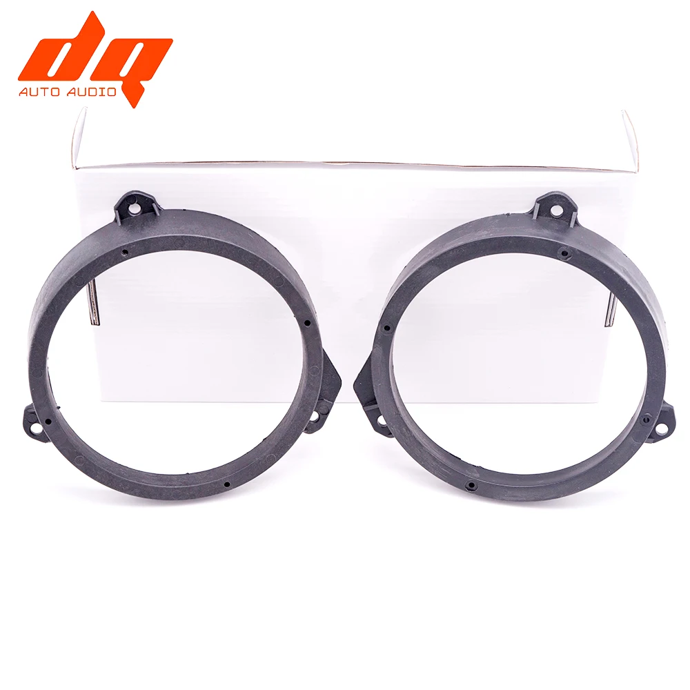 Однотонная черная Автомобильная прокладка для динамика 6 5 дюйма Subaru Forester