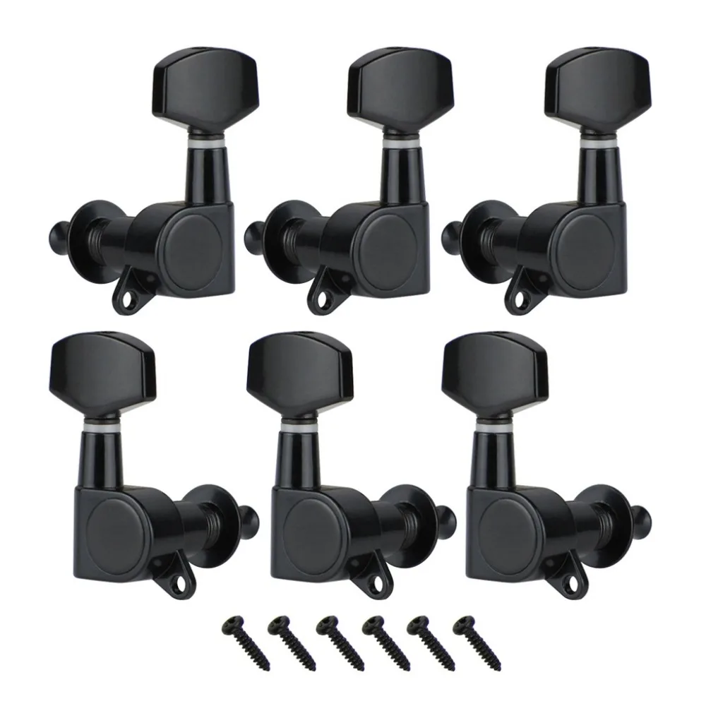 Новинка 6 шт. герметичная Акустическая гитара ключи для настройки колышки