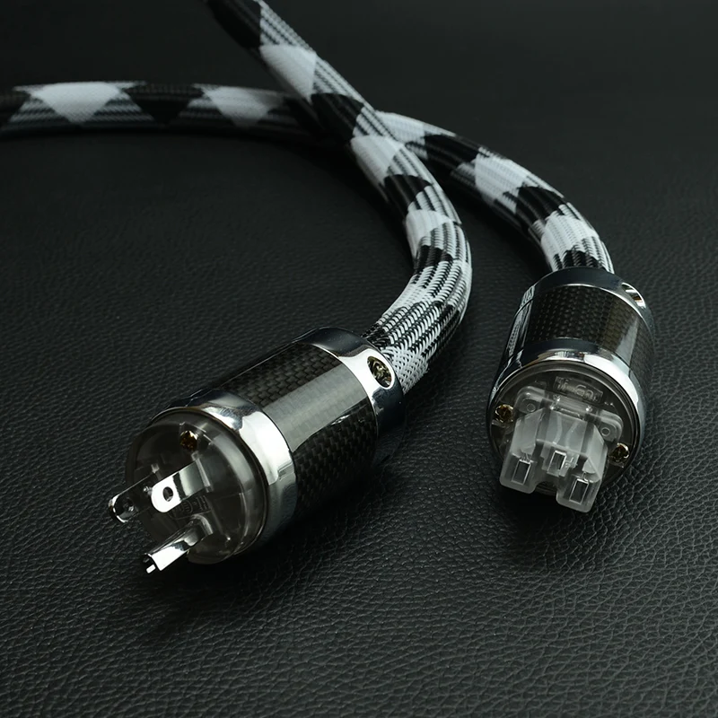 Hi End OCC 4 квадратных кабеля питания США AC Кабель Fi|cable hifi|hifi cableocc cable |
