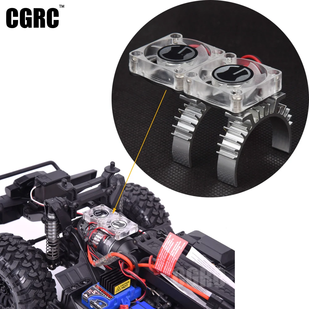 1/10 восхождений автомобиля Обновление части Trx 4 T TRX4 Теплочувствительный радиатор