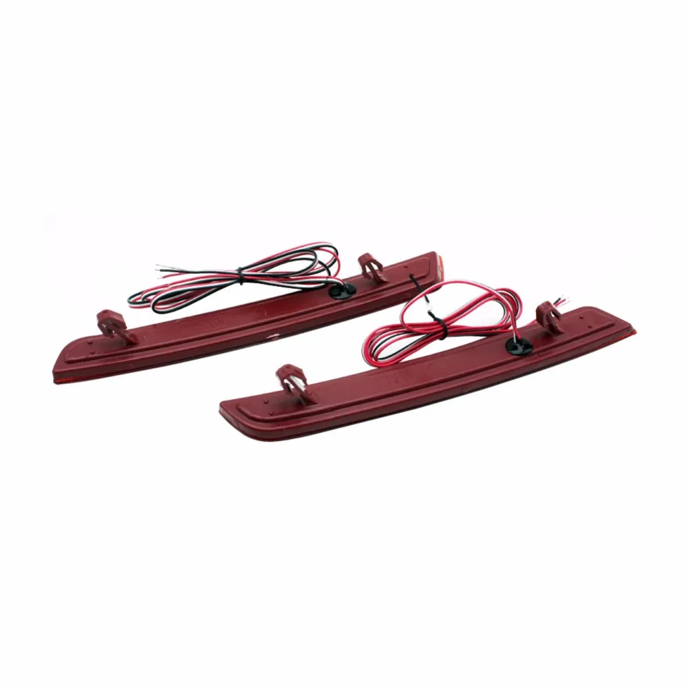 Светодиодный фонарь заднего бампера 2 светодиода для стайлинга автомобилей