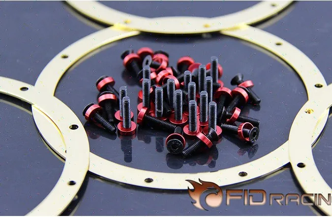 

FID Gold Edition version hub assembly and fiber outer pressure ring FOR LOSI 5IVE-T 1 set