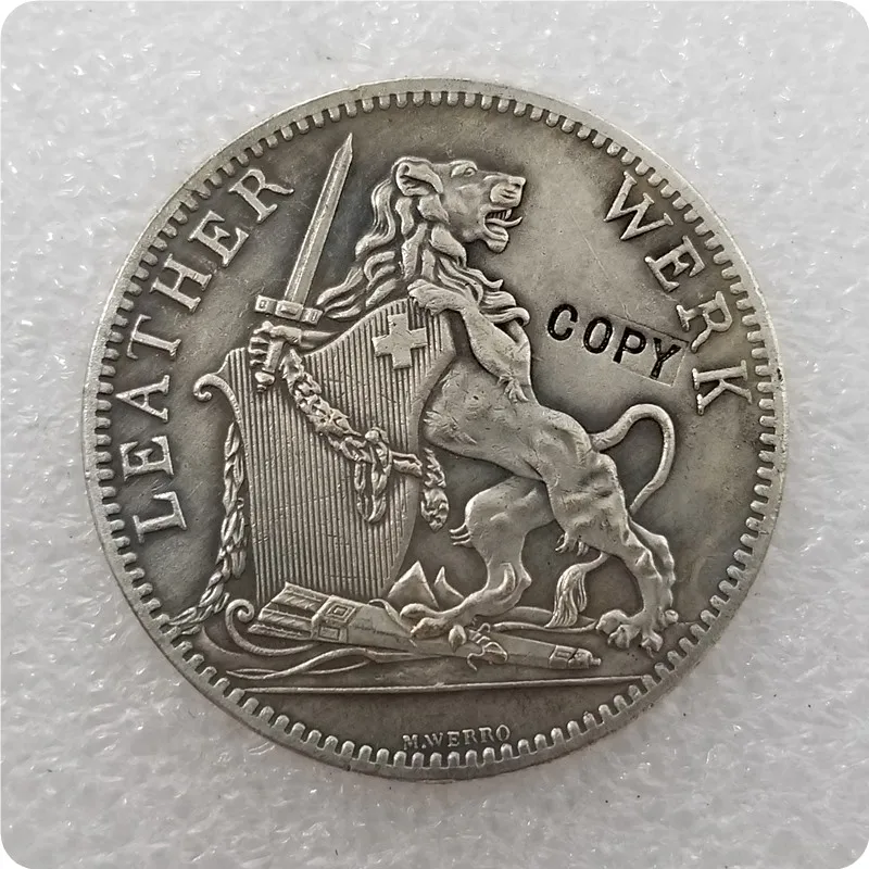 Тип № 2: 1867 Швейцария 5 Франция|Безвалютные монеты| |