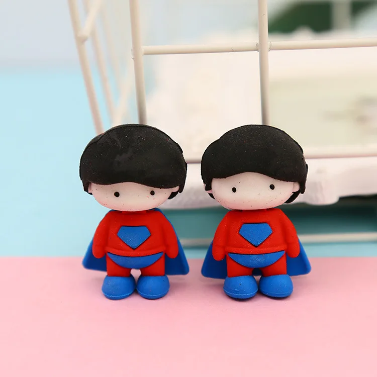 4 шт. креативные Diy Мультяшные милые ластики разборные детские игрушки резиновые