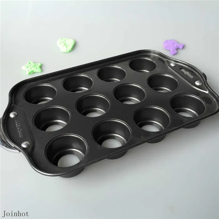 Железная антипригарная мини палочка для кексов 12 дюймов|mini cheesecakes|tart pancupcake pan |