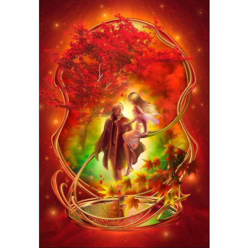 Эльф и принц Алмазная вышивка diy картина мозаика алмазная живопись 3d крестиком