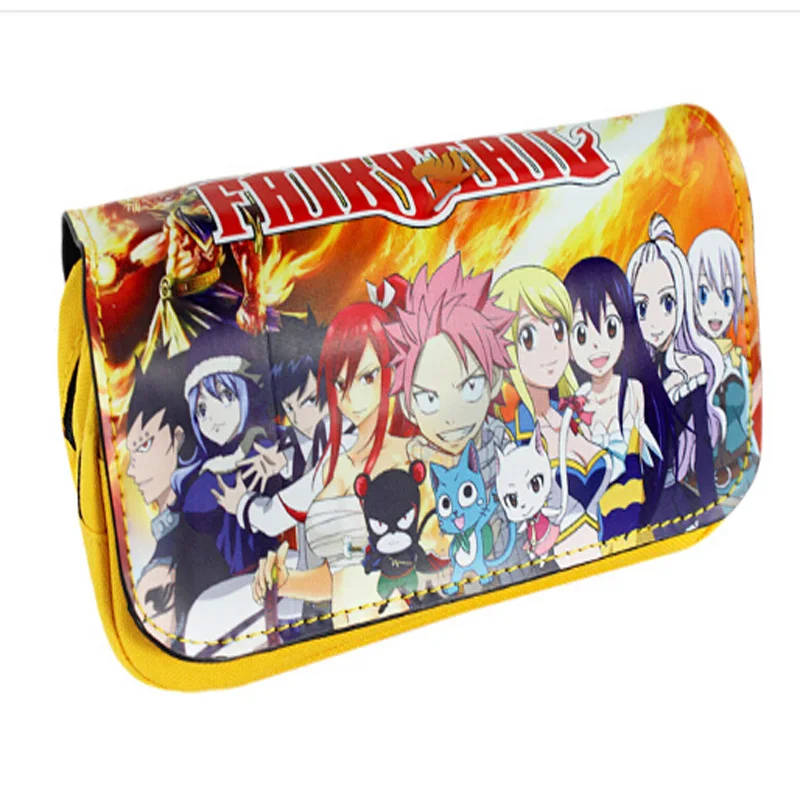 FAIRY TAIL Makeup Cosmetic Brush Travel Bag Case Pen Pencil Pouch Purse Anime
