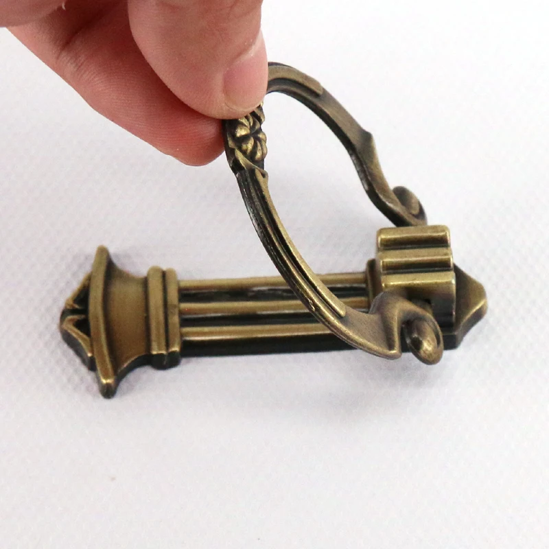 

Furniture Drawer handles Antique Kitchen Closet Cabinet knobs and handle Vintage Wardrobe Ring Pulls Single Hole