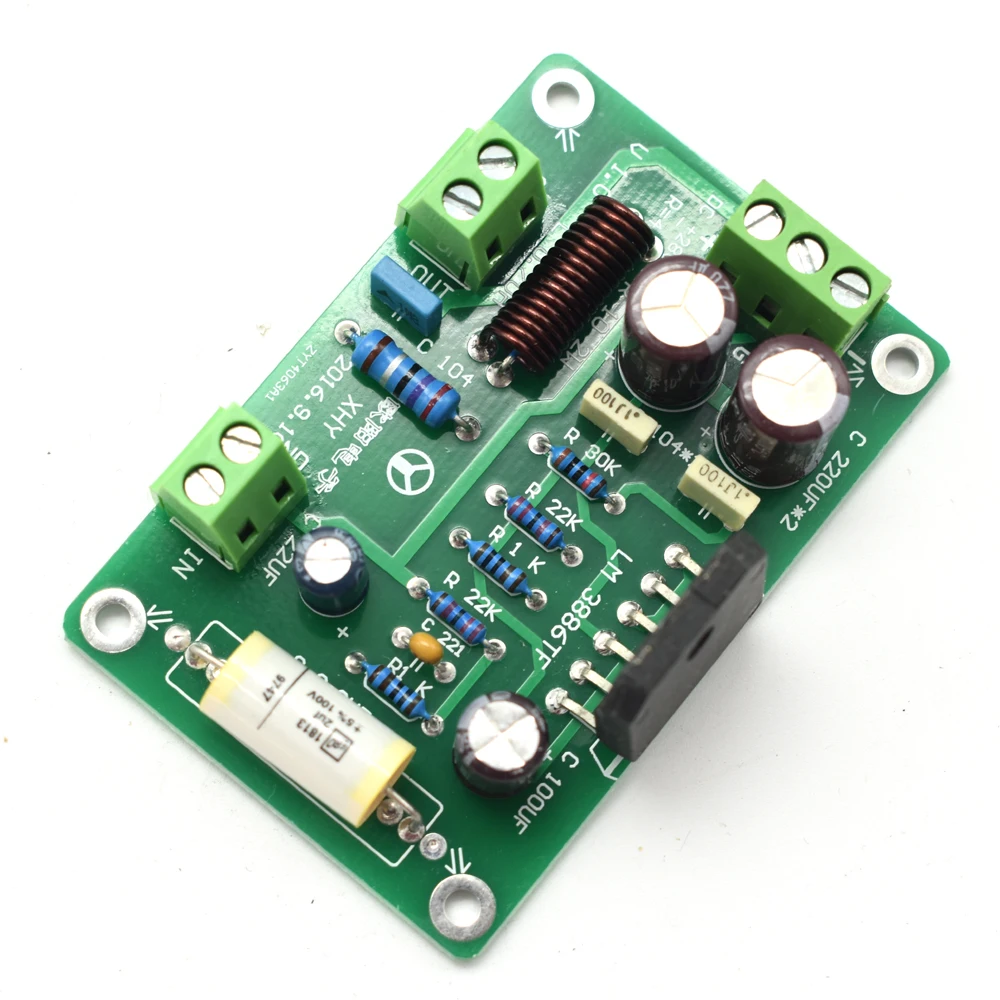 Lusya HiFi LM3886TF моно аудио усилитель мощности доска 68 Вт для 4-8 Ом динамик в сборе F5-010