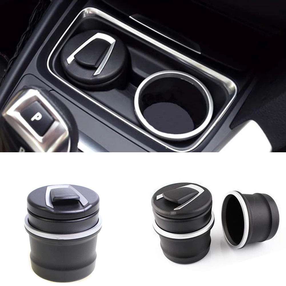 Портативный салона сигареты пепельница коробка для хранения синий светодиод BMW X1