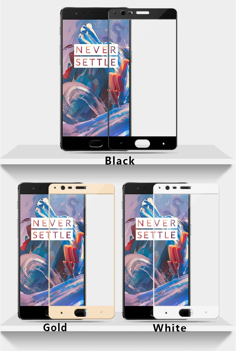 Для oneplus 3 3T закаленное стекло для One Plus 3t 3 Three 1+ 3 Защита экрана телефона для oneplus 3 3T A3003 A3010 9H полный Чехол