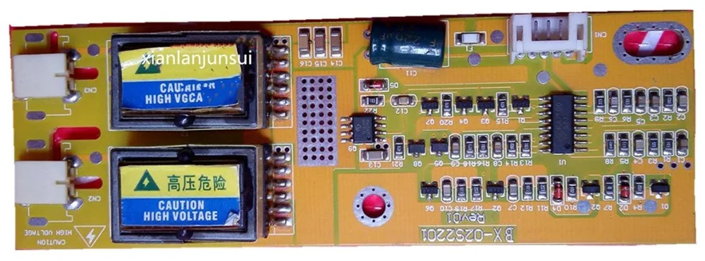 High voltage board BX-02S2201 ReV01 2 light high pressure strip 5P