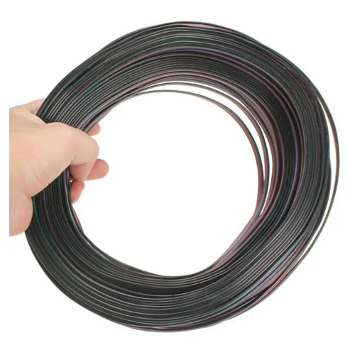 Удлинительный кабель 4 контакта для светодиодной ленты RGB 3528 5050 50 м | Обустройство