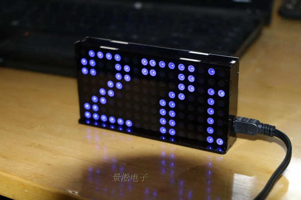 LS1608 музыка спектр светодио дный точечная матрица индикатор уровня усилитель VU