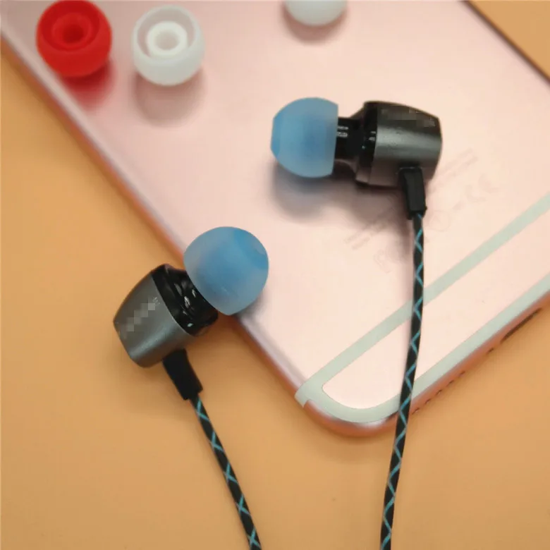 

1000pcs/lot Mix colors 3.8mm headphone Ear pads Silicone Ear cups In-Ear Earphone Earbuds Headset Bud Tips eartips Earplug