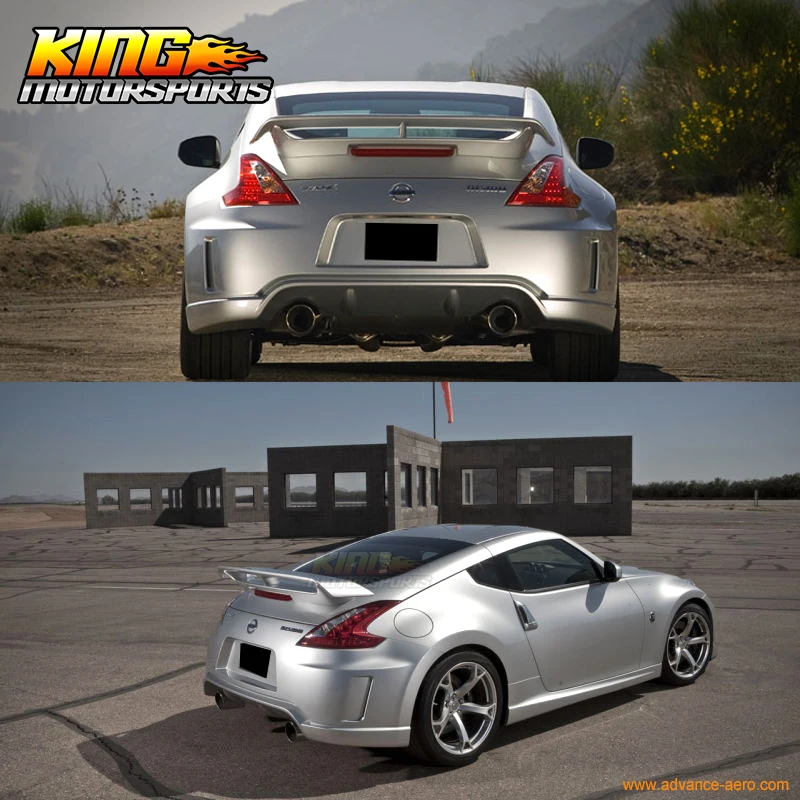 Спойлер для багажника Nissan 370Z Nismo неокрашенный АБС пластик США бесплатная