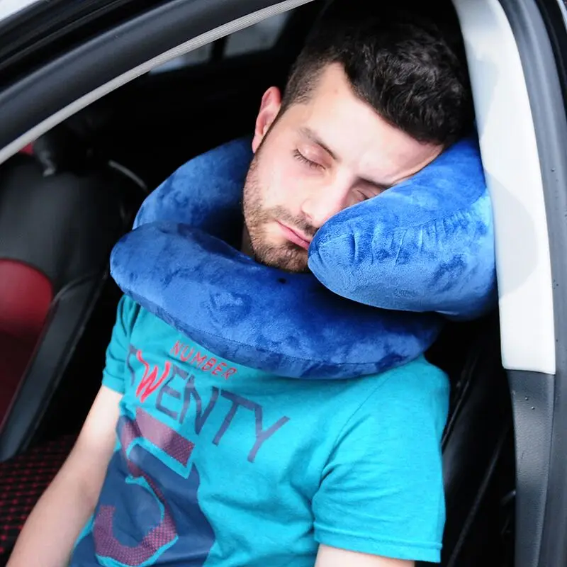 Полиэфирная подушка новейший дизайн дорожная для самолета автомобиля поезда