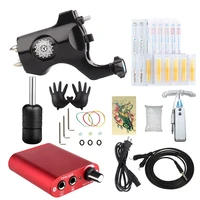 professional tattoo rotary guns kit liner and shader complete tattoo machine ink sets starter supply